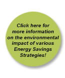 Click here for more information on the environmental impact of various Energy Savings Strategies!